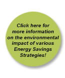 Click here for more information on the environmental impact of various Energy Savings Strategies!